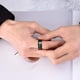thumbnail image 5 of King Will Dragon Men's 8mm/6mm/5mm Red/green Carbon Fiber Black Celtic Dragon Tungsten Carbide Ring Comfort Fit Wedding Band8, 5 of 5
