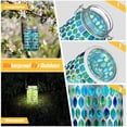 thumbnail image 1 of Mosaic Solar Lights Outdoor Hanging Lanterns Solar Lanterns Mosaic Solar Lights Outdoor Hanging Lanterns Waterproof Mosaic Solar Lanterns Outdoor Solar Night Lights Table Lamps, 1 of 8