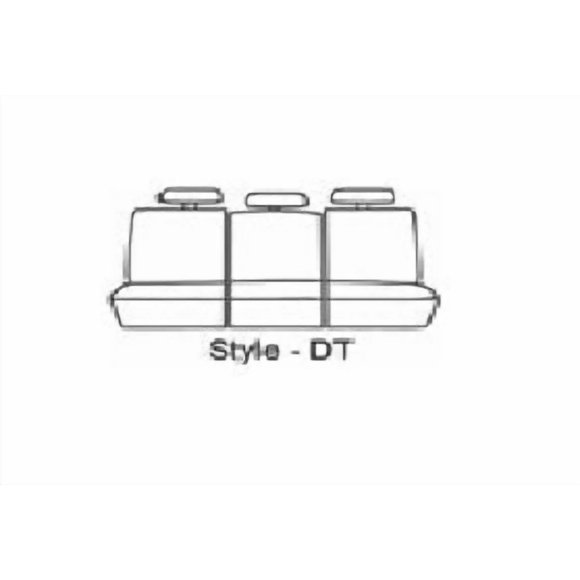Covercraft Seat Cover SS3477PCCH SeatSaver; Polycotton; Charcoal Black; Single