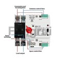 thumbnail image 4 of For Single Phase Din Rail Ats 220v Pc Dual Power Automatic Fer Switch 2p Household Power Fer, 4 of 5