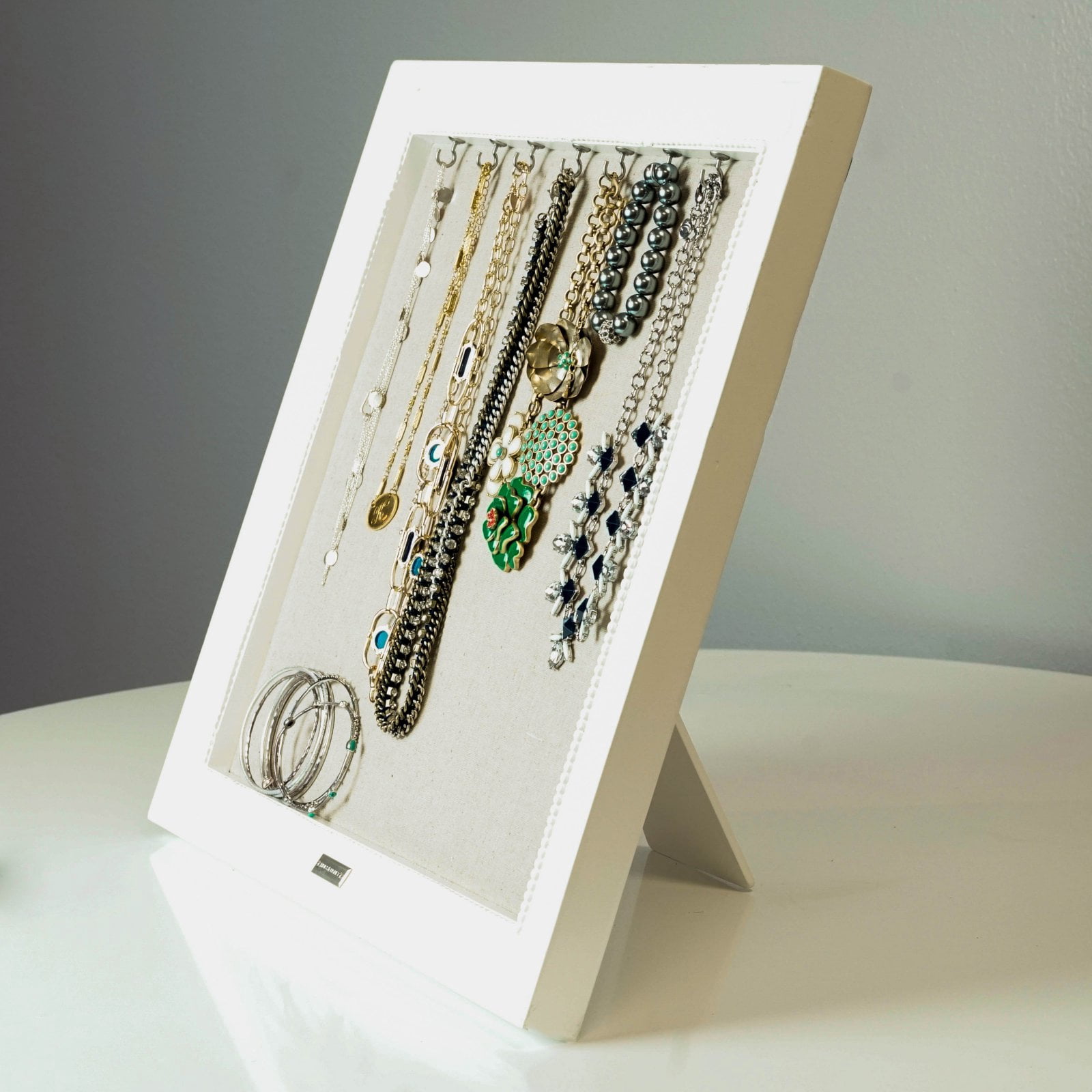 Hives & Honey  Medium White Jewelry Frame