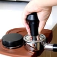 thumbnail image 2 of Espresso Coffee Tamper Black Red Stainless Abs Handle Machine Press Flat Base Barista Maker Accessories(51mm ), 2 of 5