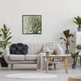 thumbnail image 2 of Stupell Industries Green Botanical Abstract Leaves Botanical & Floral Painting Black Framed Art Print Wall Art, 2 of 8