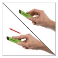 thumbnail image 3 of Safety Ceramic Blade Box Cutter, 5.5", Green | Bundle of 5, 3 of 7