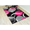 thumbnail image 3 of Planet Rugs Premium 3D Thick Abstract Indoor Area Rug 1062 Pink 2'7'' X 4', 3 of 10