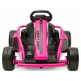 thumbnail image 3 of Hyper Toys 24V Go Kart Ride On, Pink, Recommended for Ages 8 to 14 Years, 3 of 7