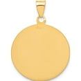 thumbnail image 3 of 18K Yellow Gold Saint Christopher Medal Pendant (35.25 X 25.6) Made In United States 18xr14, 3 of 5