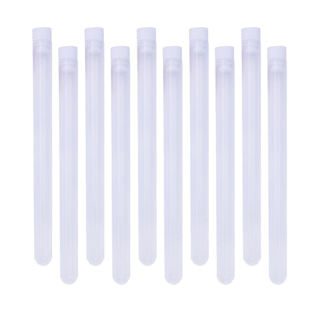 10Pcs Plastic Felting Needles Container Sewing Needles Kit Tube Bottles 