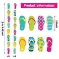thumbnail image 2 of Pancarta colgante con forma de boao, diseño de chanclas, 16 m, fiesta hawaiana, 2 of 6
