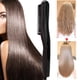 thumbnail image 4 of Peine alisador de pelo eléctrico, cepillo alisador de barba antiescaldaduras, enchufe estadounidense de 110V (negro), 4 of 5