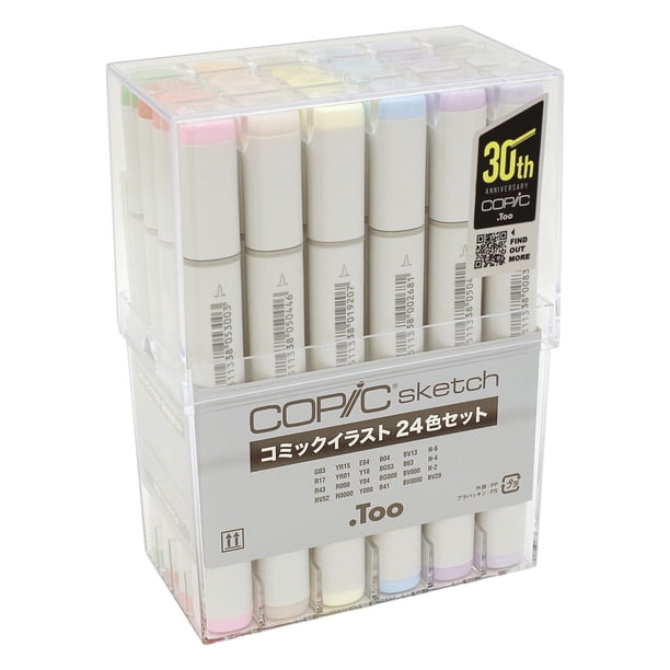 Too Copic sketch comic illustrations 24 color set - Walmart.ca