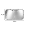 thumbnail image 3 of Tgbvmt Portable Car Sunshade, Front Windshield Thermal Insulation Sunscreen Foldable Sunshade for Cars and SUVs, Effective UV Block, 20°C Temperature Difference for Summer Protection, 3 of 9