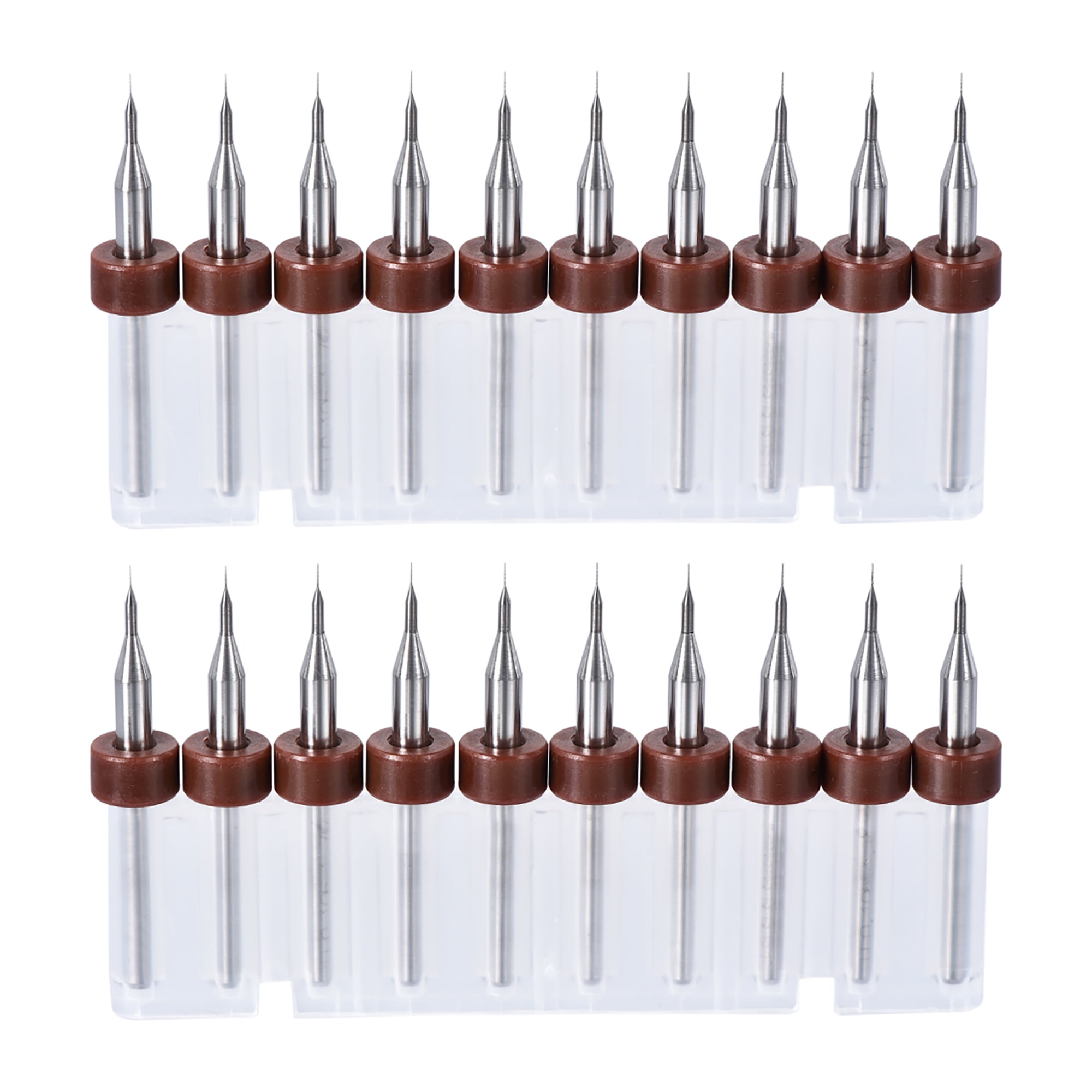 PCB Drill Bits 0.1mm Tungsten Carbide Jewelry CNC Engraving Circuit