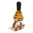 thumbnail image 2 of Guitar Toggle Switch, Loe Noise Electric Guitars Selector Gold Colour Metal  For Replacement, 2 of 8