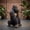 Black Gorilla, variant on Sfirey Red Fox Garden Statue Resin Wildlife Sculpture 19.69" Outdoor Decor