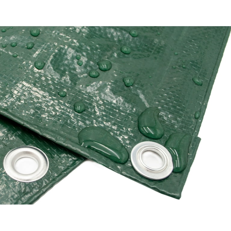 Core Tarps 10-ft X 20-ft Green Commercial Polyethylene 20-mil Tarp CT