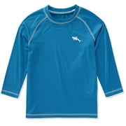 Big Chill Boys 2T-18 Shark Rash Guard Short Sleeve Long Sleeve Rashguard Swim Shirt UPF 50+