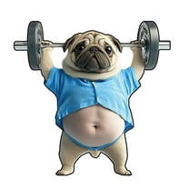 Moocorvic Personalized Father's Day Gifts French Bulldog Car Dashboard Decorations, Acrylic Little Dogs Figurines Car Interior Accessories