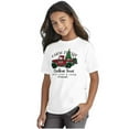 thumbnail image 3 of Farm Fresh Christmas Tree Truck Crewneck T Shirts Boy Girl Brisco Brands S, 3 of 6