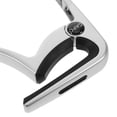 thumbnail image 3 of CTIRCHIU 1 Set Silver Capo for Acoustic Guitar with Pitch Adjustment for Performance by Guitarists, 3 of 8