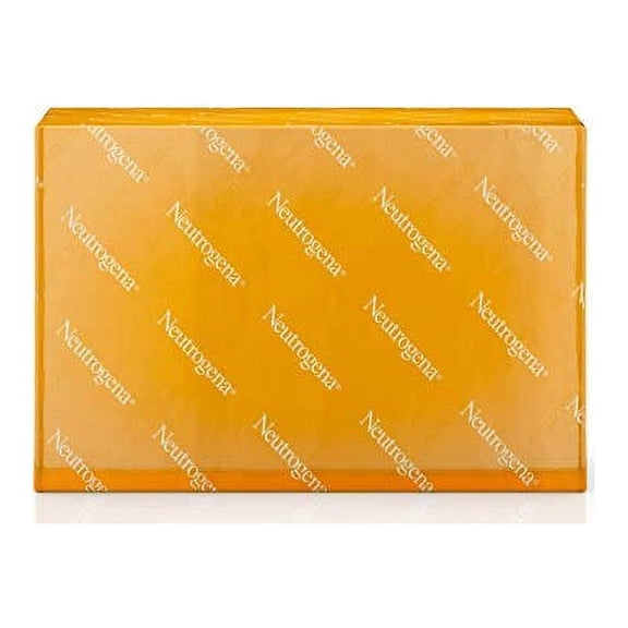 Neutrogena Original Fragrance-Free Facial Cleansing Bar with Glycerin, Pure & Transparent Gentle Face Wash Bar Soap, Free of Harsh Detergents, Dyes & Hardeners, 3.5 oz