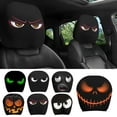 thumbnail image 4 of QHUDLV 2PCS Funny Cartoon Car Headrest Covers, Cute Funny Cartoon Eyes Car Headrest Covers Car Seat Head Rest Protector for Auto Front Seat Rest Decoration 2025 New, 4 of 9