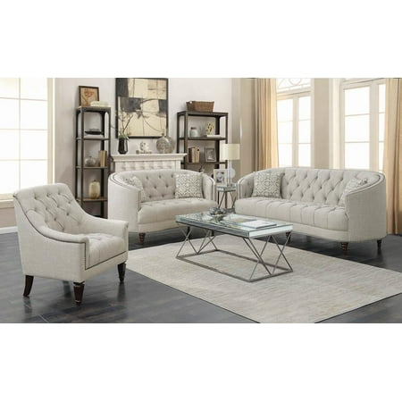 Avonlea Traditional Beige Sofa Couch Avonlea Traditional Beige Sofa Couch