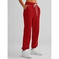 thumbnail image 4 of GHSDFBB Women's Cinch Bottom Sweatpants High Waisted Athletic Joggers, 4 of 6