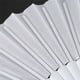 thumbnail image 4 of 3X Ventilador de Mano Plegable de Plastico Y Tela para Senoras Y Hombres Blanco, 4 of 9