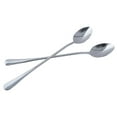 thumbnail image 5 of PASILI 6Pcs Silver Stainless Steel Spoon Round Spoon Kitchen Supplies Tableware For Ice Tea Milkshake Coffee Soup 19.5Cmx2.8Cm, 5 of 9