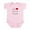 Petal Pink, variant on CafePress - I Love Aunt (German) Infant Bodysuit - Baby Light Bodysuit, Size Newborn - 24 Months