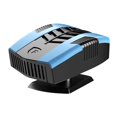 thumbnail image 3 of Calentador de coche portátil giratorio de 360 ​​grados, resistente y desempañador de parabrisas. Azul Negro, 3 of 8
