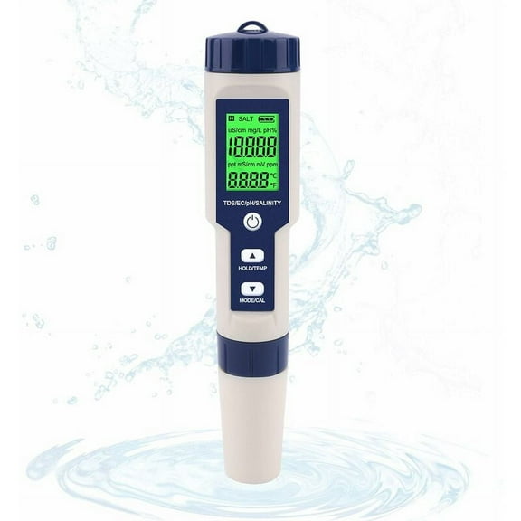 16 In 1 Drinking Water Test Kit - Hofun Professional Hardness Test Kit, Tap And Well Water Hardness Test Strips, Ph, Mercury, Lead, Iron, Copper, Chlorine, Chromium/Chromium,Ac