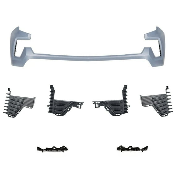 For 2022-2025 Chevy Silverado 1500 Front Upper Bumper Cover End Cap Air Duct