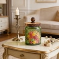 thumbnail image 2 of Msgweeeg Spice Jars Seasoning Jars 700ml Colored Glass Storage Jar for Household Kitchen Snacks and Tea Storage, 2 of 7