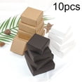 thumbnail image 6 of Small Mini Jewelry Candy Packaging Wedding Handmade Soap Box Gift Boxes Party Supplies Kraft Paper Box BLACK 65X65X30MM, 6 of 8