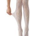 thumbnail image 4 of ORUYROP Collants Résille à Motifs pour Femmes Collants Taille Haute Bas Floraux, 4 of 6