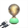 thumbnail image 1 of Glass LED Table Lamp Touch Dimmable Table Lamp Light Green, 1 of 5