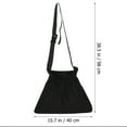 thumbnail image 2 of Shisuyan Canvas Mushroom Gathering Bag Harvesting Storage Pocket Apron for Foraging, 2 of 8