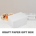 thumbnail image 5 of 2pcs Rectangle Shape Paper Box Kraft Paper Box Gift Box Valentine's Day Gift Wrapping Box, 5 of 6