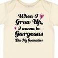 thumbnail image 4 of Inktastic Gorgeous Like My Godmother Girls Baby Bodysuit, 4 of 5