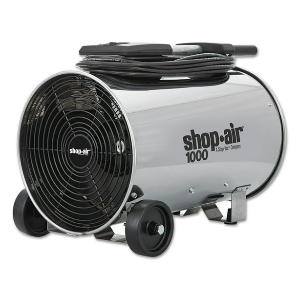 ShopAir Stainless Steel Portable Blower, 11", 3Speed, 1/4 HP Motor