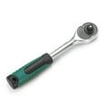 thumbnail image 1 of Quick Release Ratchet Wrench CRV 3/8 24 Tooth Ergonomic Rubber Handle Auto Repair Tool, 1 of 8