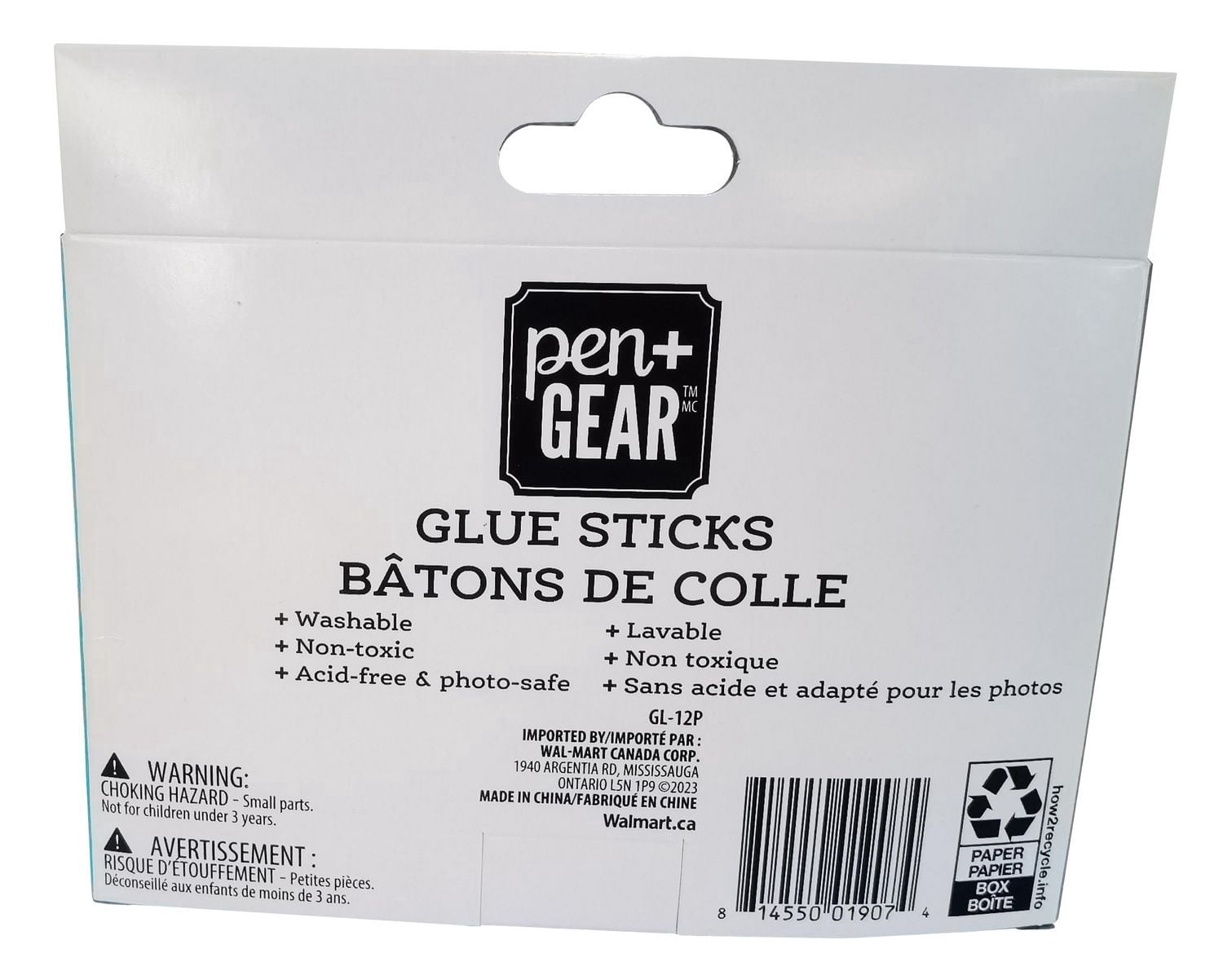 Pen+GEAR Glue  Stick 12pk *21g(0.7oz) Packed  in Paper Box, Dry Time 5–10 Minutes.