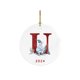 thumbnail image 1 of Coche Decoraciones de Navidad 2025 Nuevo 26 Carta de Navidad Muñeco de Nieve Colgante de Navidad - Colgante de Coche de Acrílico Santa Navidad Muñeco de Nieve Decoraciones, 1 of 5