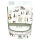 thumbnail image 2 of Set de babero y gorra de algodón Hudson Baby Forest Animals, talla única, 2 of 5