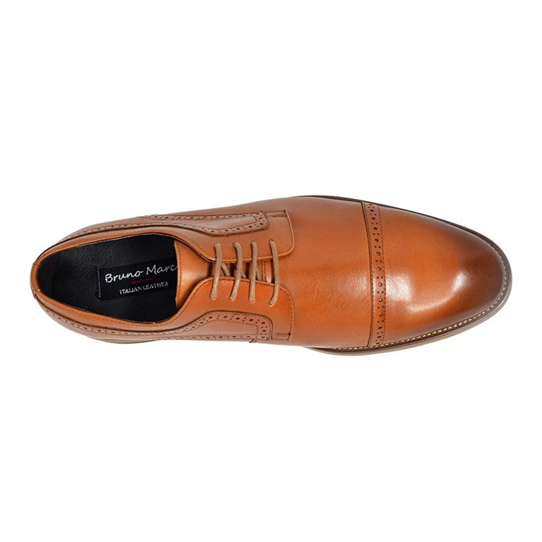 NEW Mens Bruno Italian Genuine Leather Dress Shoes Amazon.com | Bruno Marc Men main image 2