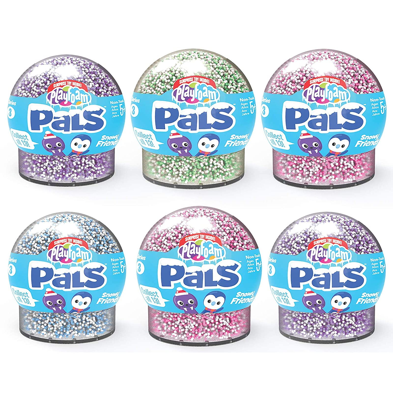 Never Dries Out Sensory Perfect for Ages 5+ Non-Toxic Shaping Fun Surprise Collectible Toy Arts /& Crafts For Kids Educational Insights Playfoam Pals Pet Party 2-Pack