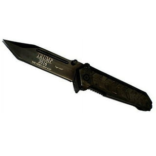 Cat 5-1/4 Inch Folding Skeleton Knife with Black Blade - 980265 