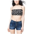 thumbnail image 1 of Camiseta sin mangas Aeropostale Super Crop para mujer negro S/M, 1 of 1